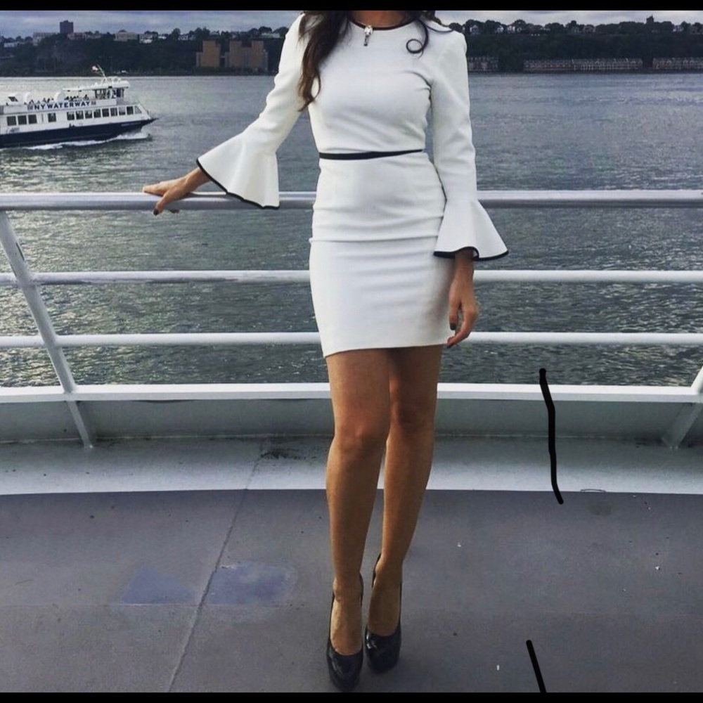 Beautiful White Cinq a Sept Dress